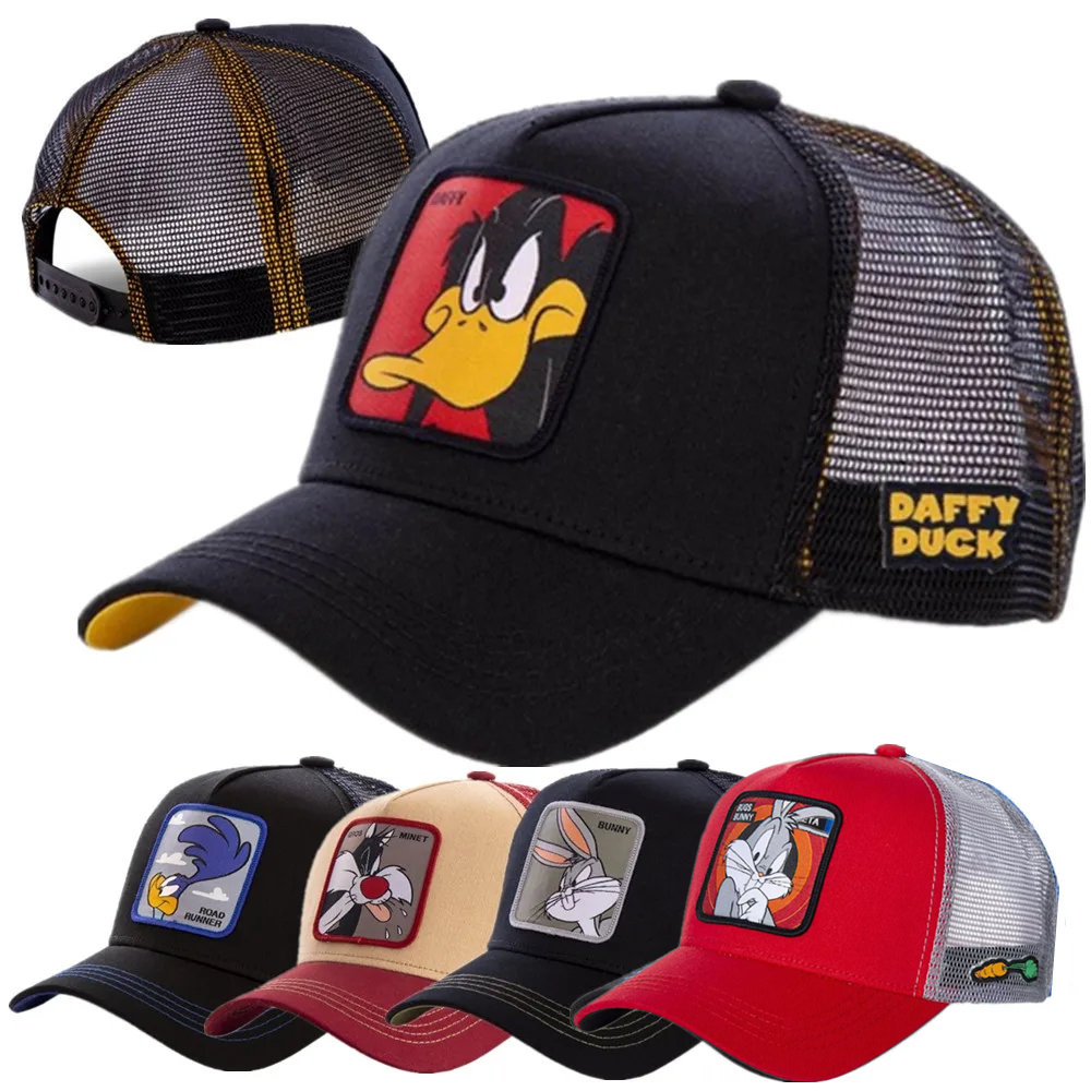Men'S Accessories On Sale - Casquette de baseball unisexe Anime Cartoon