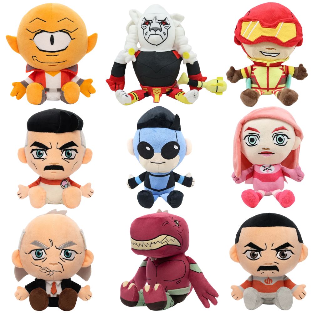 Men Accessories Gift Set - Peluche Invincible Cartoon Omni Man Eve
