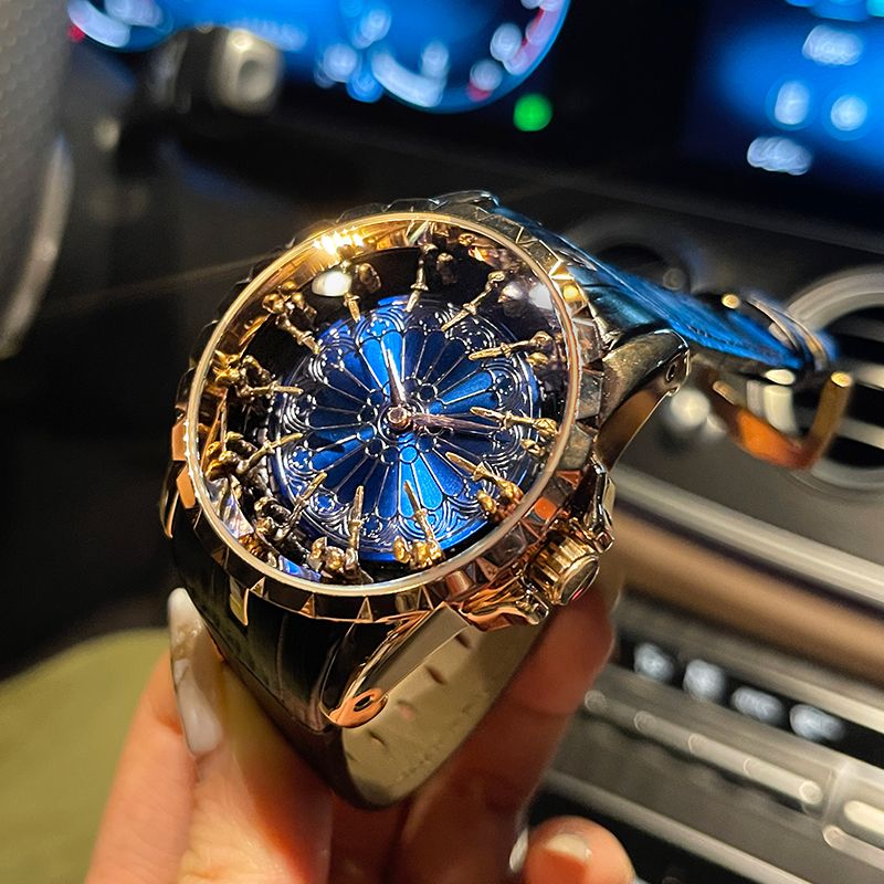 Men'S Accessories Luxury Brands - Montre pour homme luxueuse et élégante,