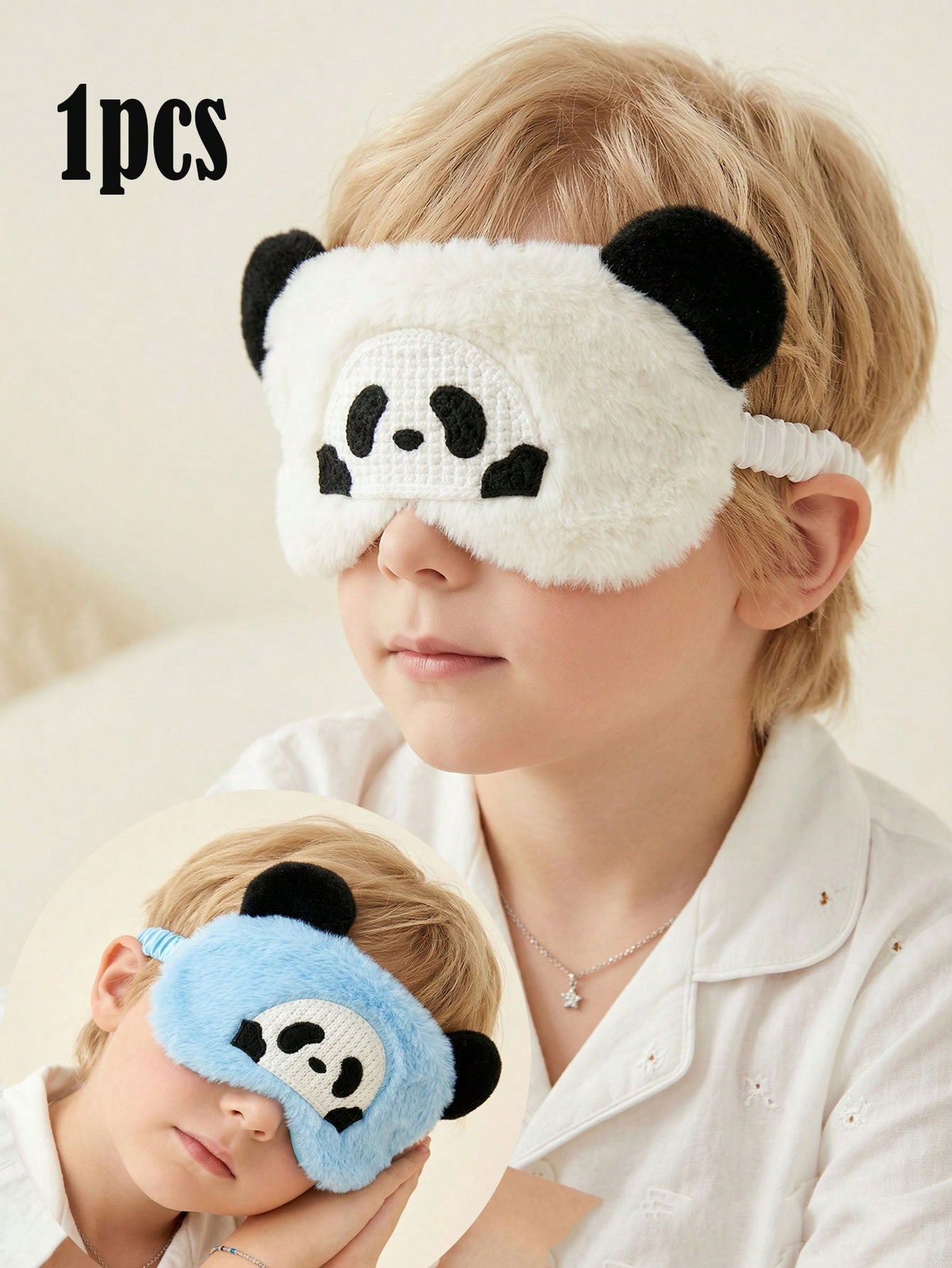 Men Accessories Usa - Masque de sommeil en peluche Panda