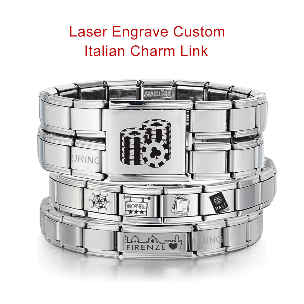 Bracelet Beaded Men - URING – lien de breloque italien
