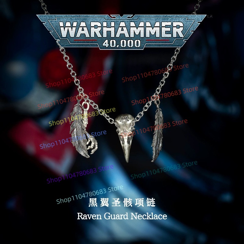 Men Accessories Gift Set - Collier Garde Raven 40K, Ornement de