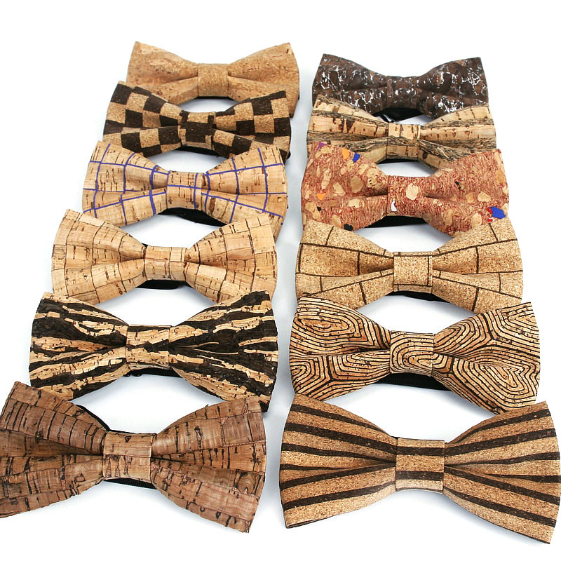 Men'S Accessories Luxury Brands - Noeud papillon en bois de liège