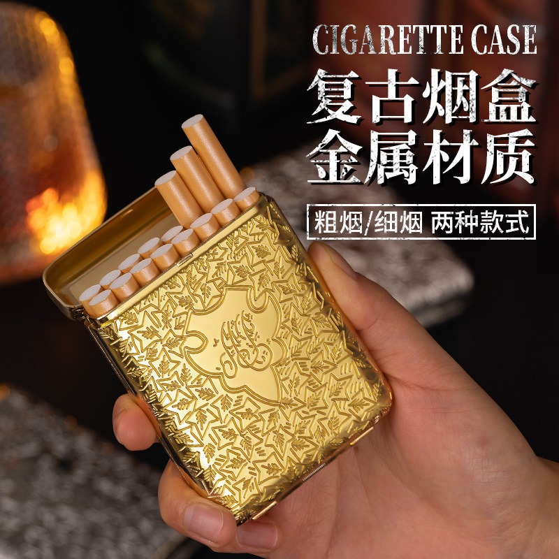 Men Accessories Usa - Nouvel étui à cigarettes en métal
