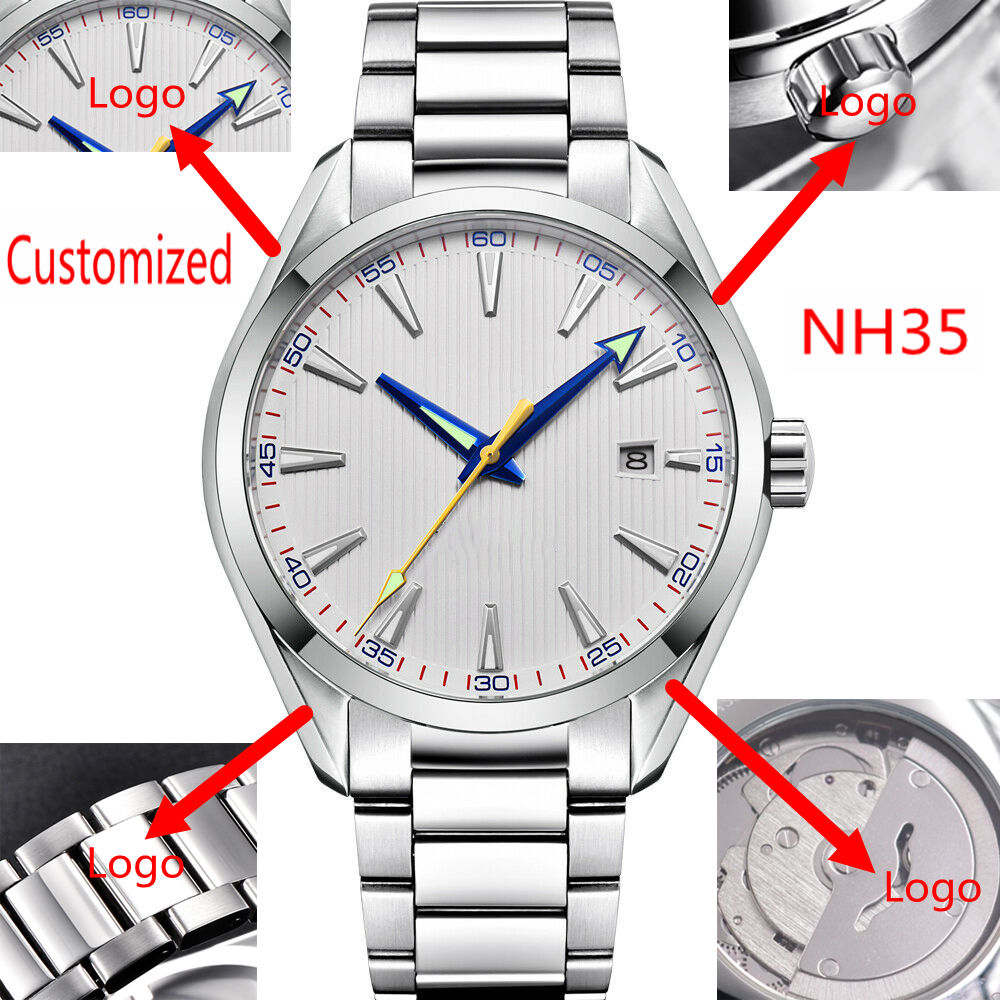 Men'S Accessories Luxury Brands - Montres automatiques pour hommes avec logo