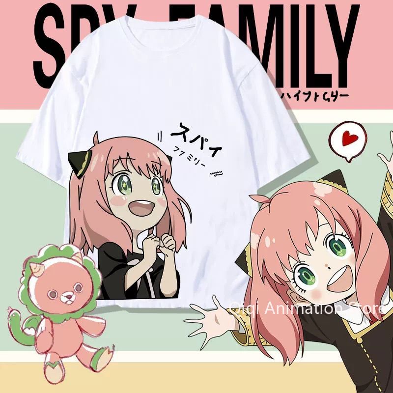 Men Accessories For Gift - SPY×FAMILY Anime Anya Forger T-shirt à