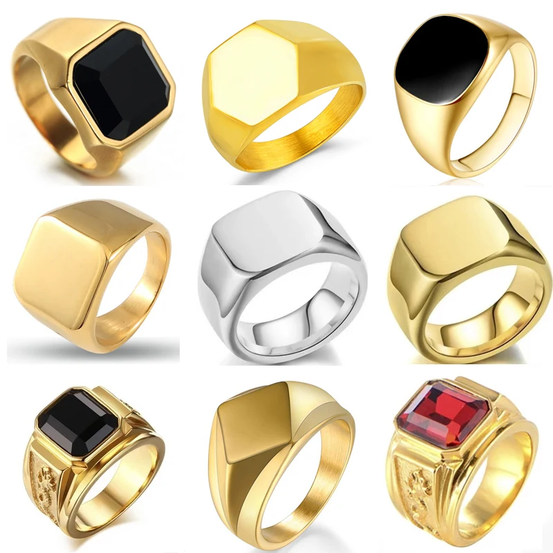 Men'S Accessories Jewelry Brands - Bagues de motard Style Punk pour