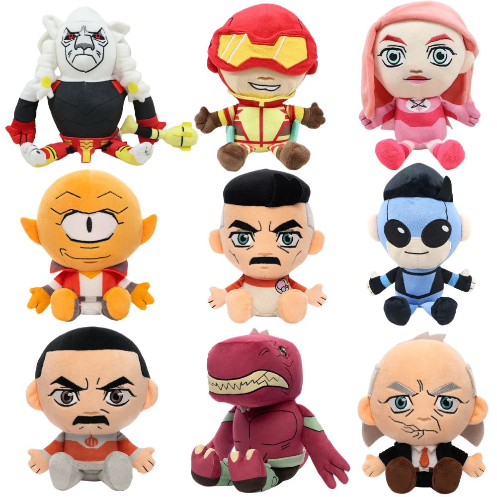 Men Accessories Gift Set - Peluche Invincible Cartoon Omni Man Eve