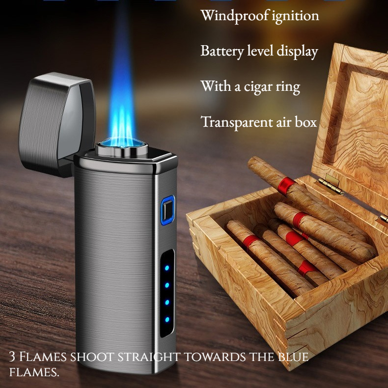Briquet intégré gaz-électrique - Lighter Windproof avis et prix