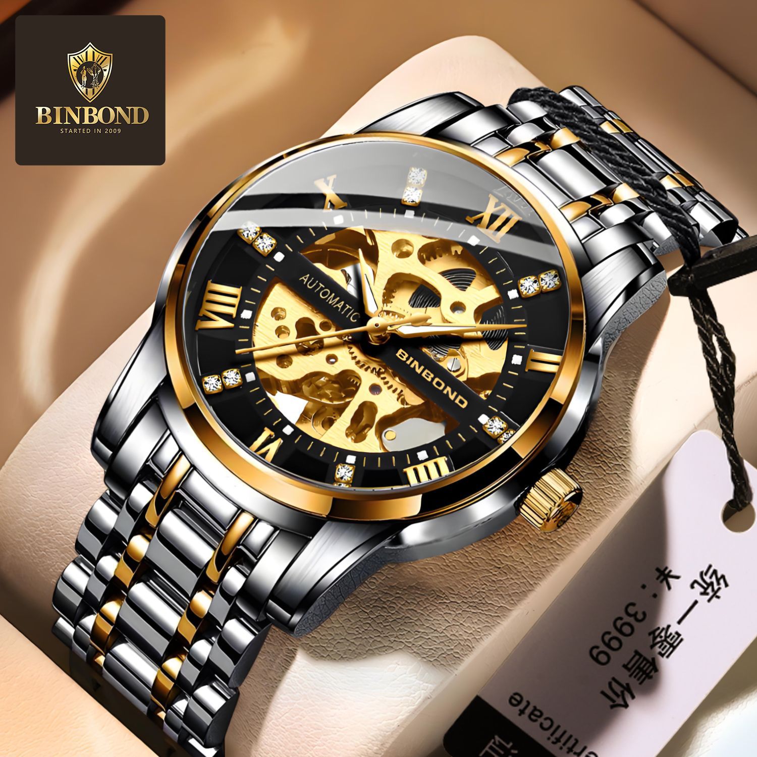 Bindond hommes montres mécaniq - Men'S Accessories Luxury Brands avis et prix