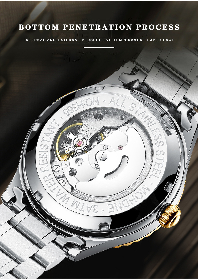 Bindond hommes montres mécaniq - Men'S Accessories Luxury Brands avis et prix