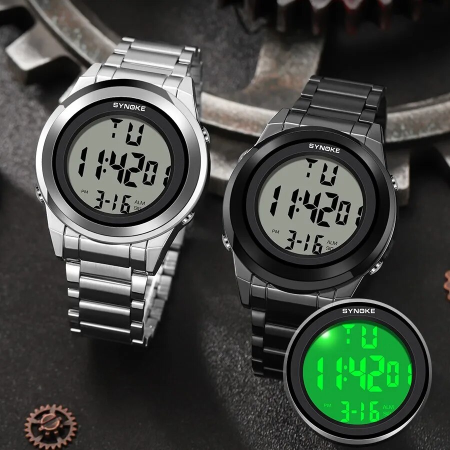 SYNOKE-Montre-bracelet numériq - Men'S Accessories Luxury Brands avis et prix
