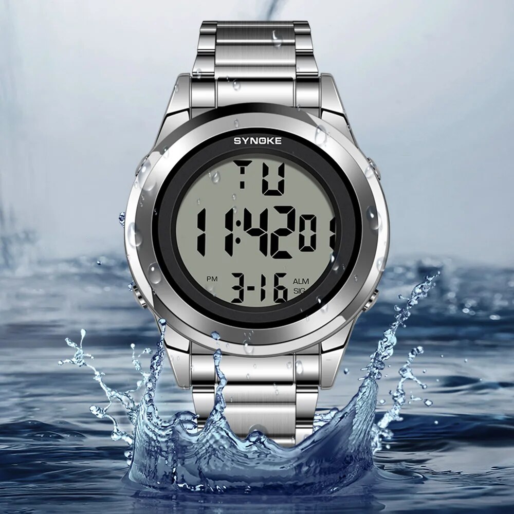 SYNOKE-Montre-bracelet numériq - Men'S Accessories Luxury Brands avis et prix