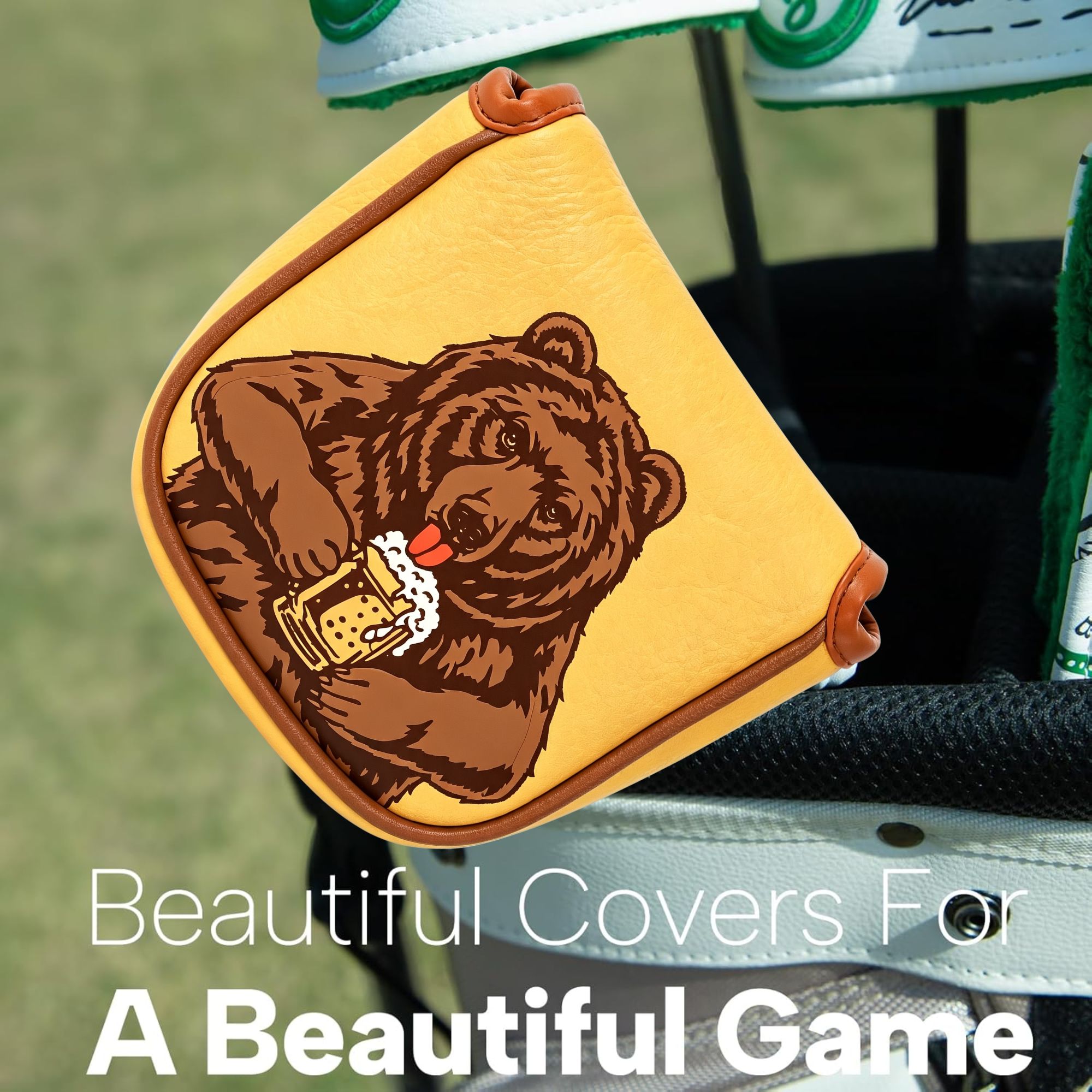 Housse de putter de golf brodé - Men Accessories Usa avis et prix