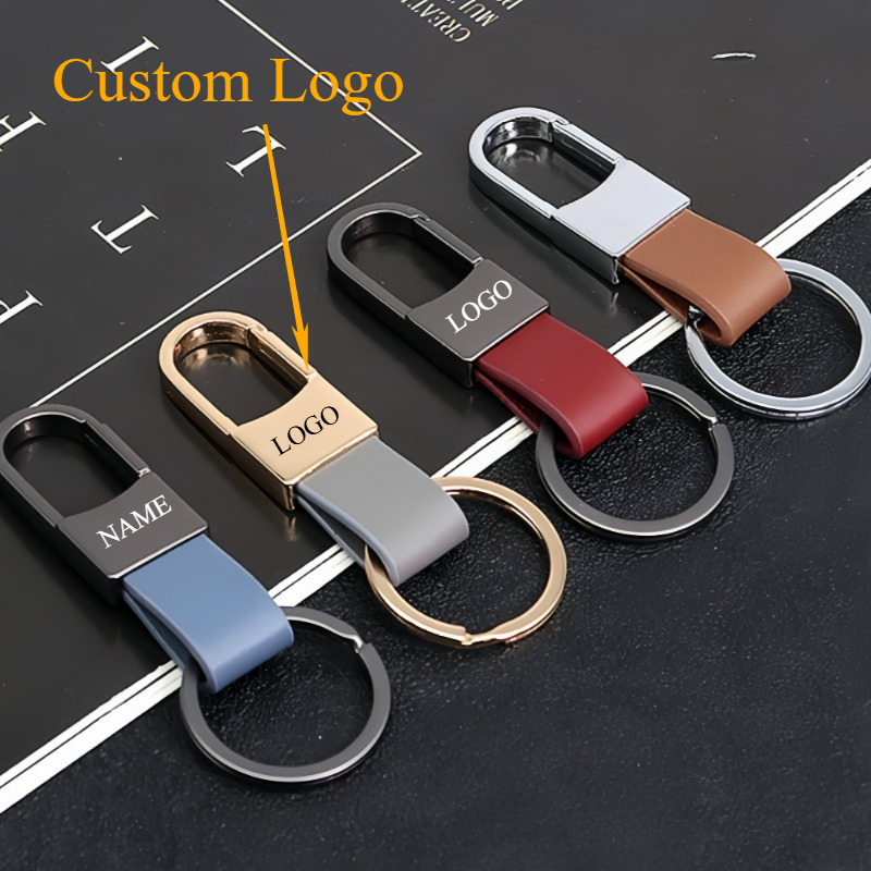 Porte-clés en cuir de mode Log - Men Accessories Name avis et prix