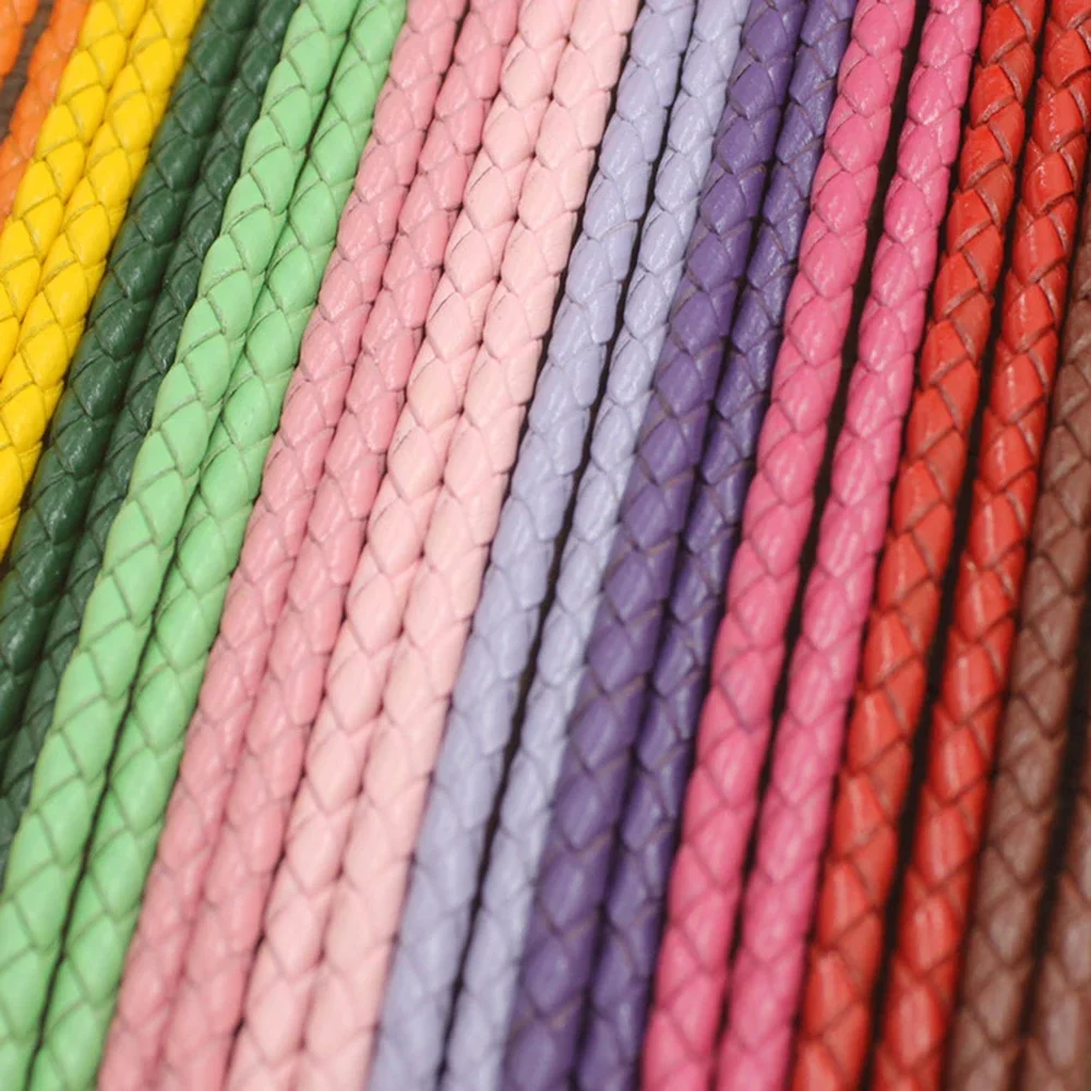 Corde de 3mm en cuir véritable - Men'S Accessories On Sale avis et prix