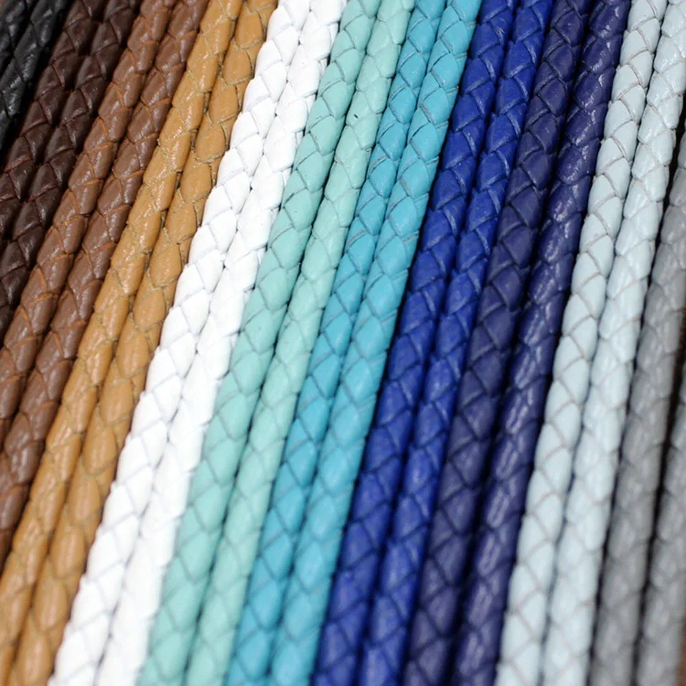 Corde de 3mm en cuir véritable - Men'S Accessories On Sale avis et prix