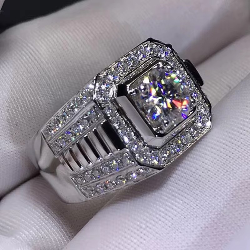 Huretailers-Bague de mariage c - Men'S Accessories Jewelry Brands avis et prix