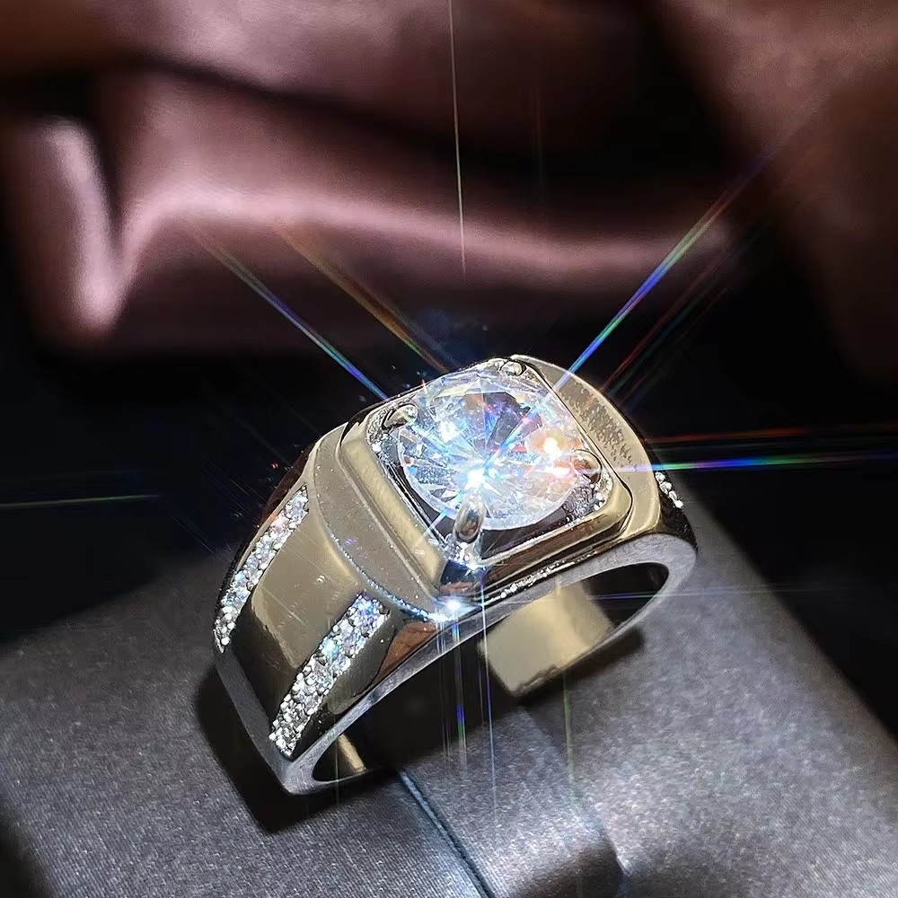 Huretailers-Bague de mariage c - Men'S Accessories Jewelry Brands avis et prix