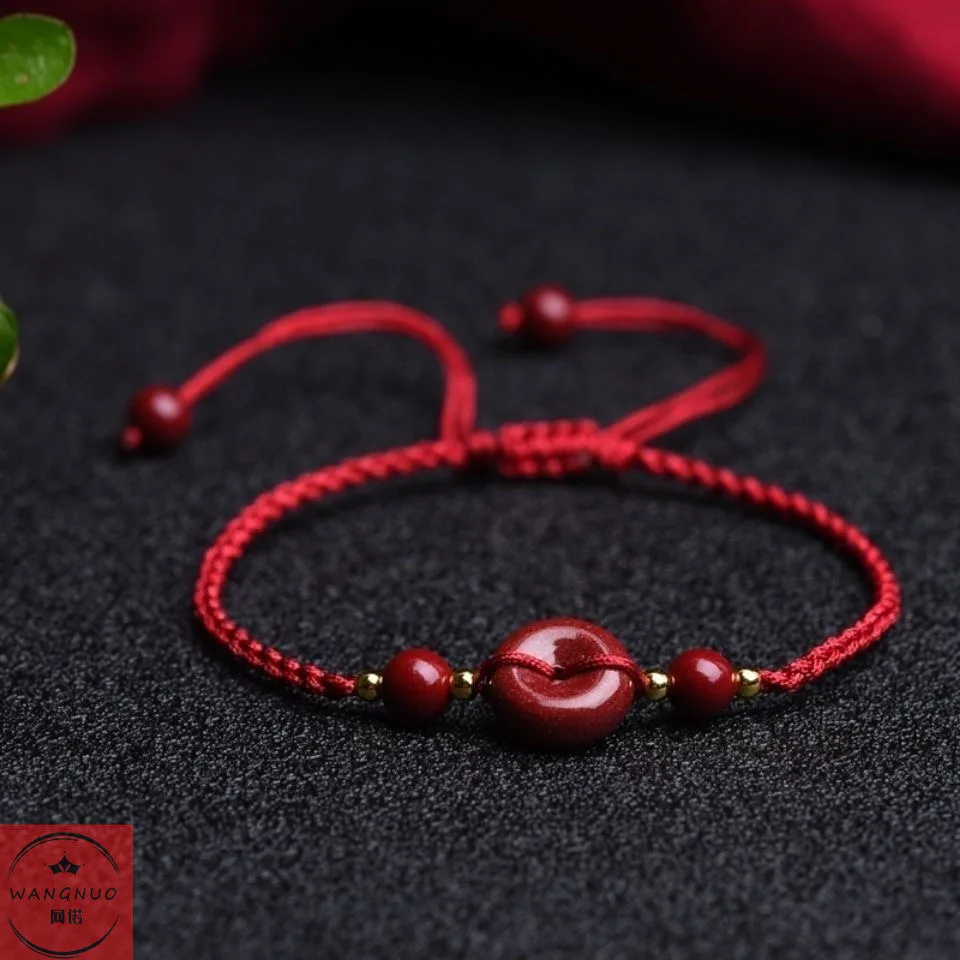 Bracelet en perles de cinabre  - Bracelet Beaded Men avis et prix