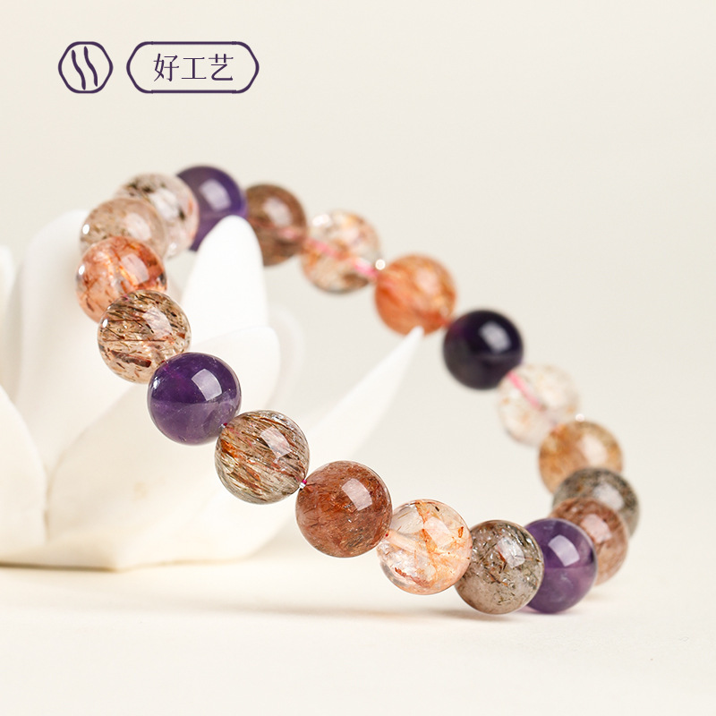 Bracelet de perles en cristal  - Bracelet Beaded Men avis et prix