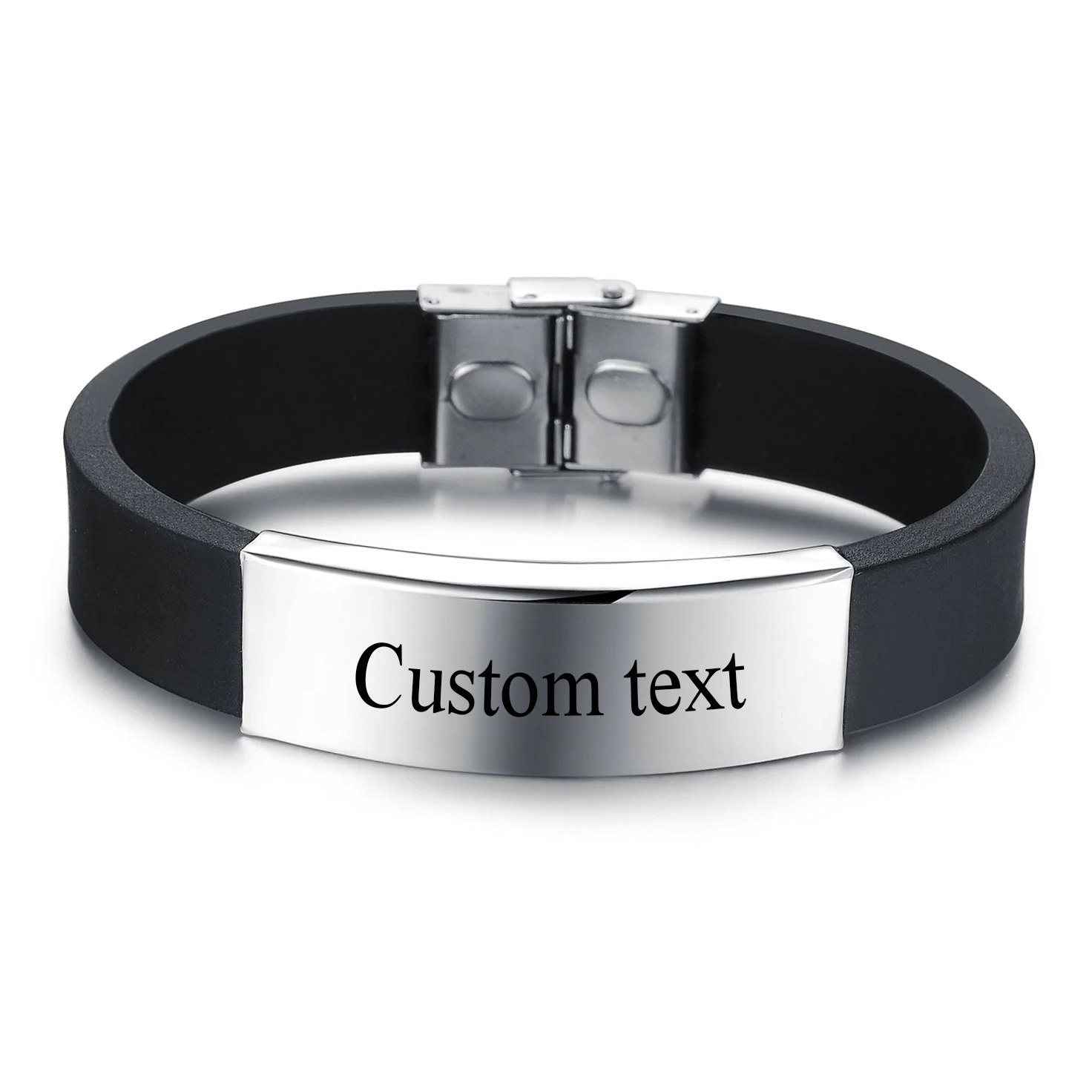Bracelet Punk en Silicone pour - Men'S Accessories Luxury Brands avis et prix
