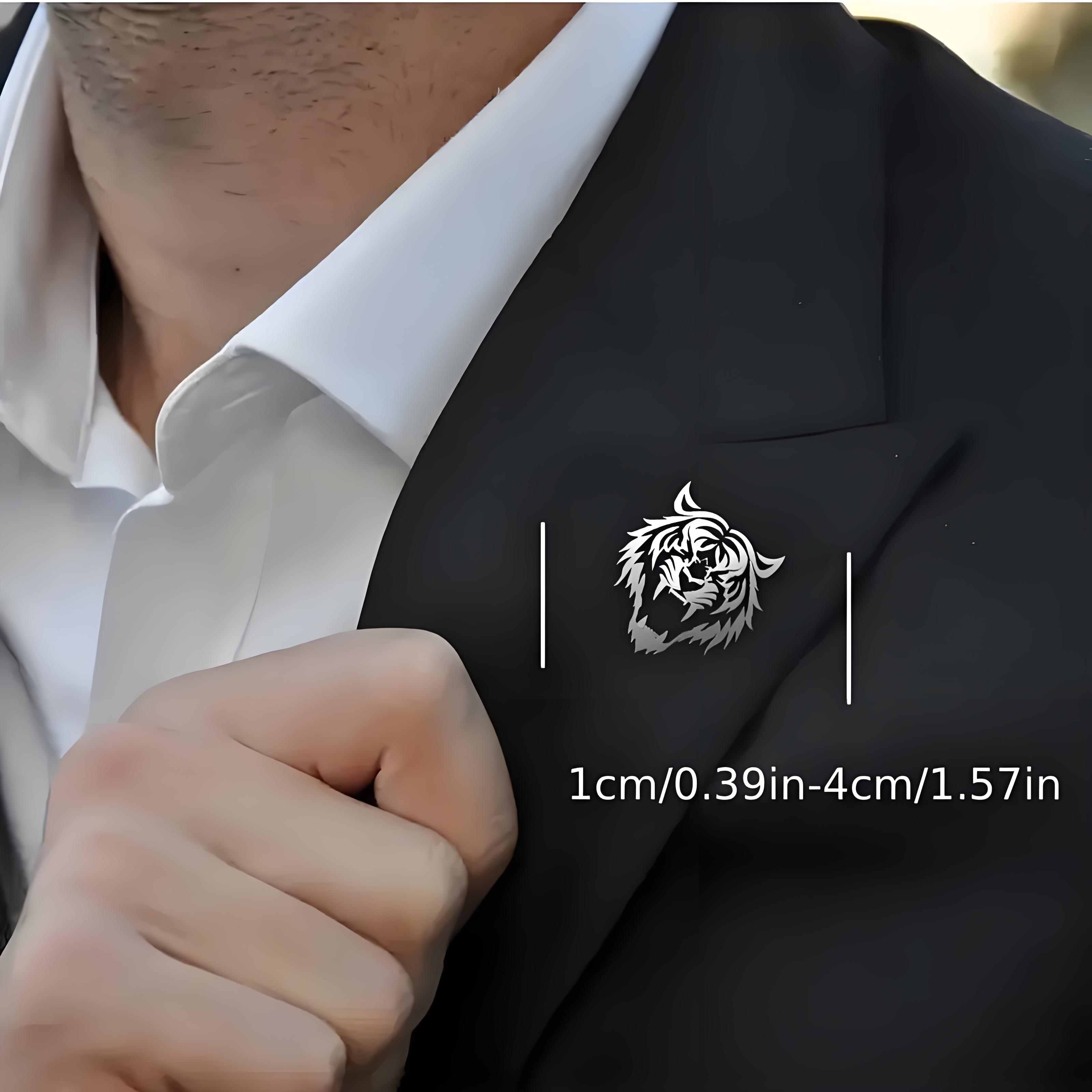 Épingle à revers tête de tigre - Men Accessories Gift Set avis et prix