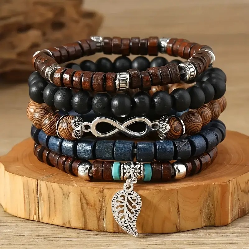Ensemble de bracelets élastiqu - Bracelet Beaded Men avis et prix