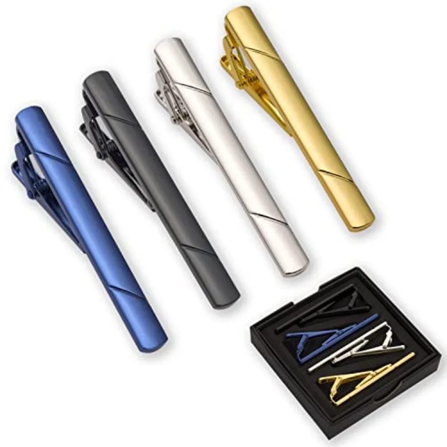 Lot de 4 pinces à cravate pour - Men Accessories For Gift avis et prix