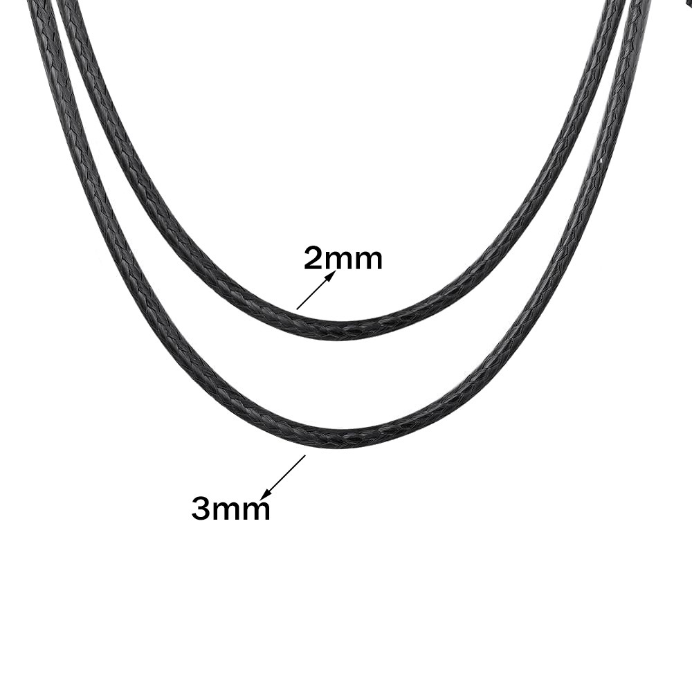 2MM/3MM 45/50/60cm noir imperm - Men Accessories Chain avis et prix